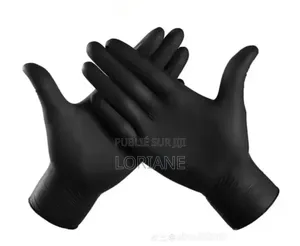 Gants Alimentaires Noir