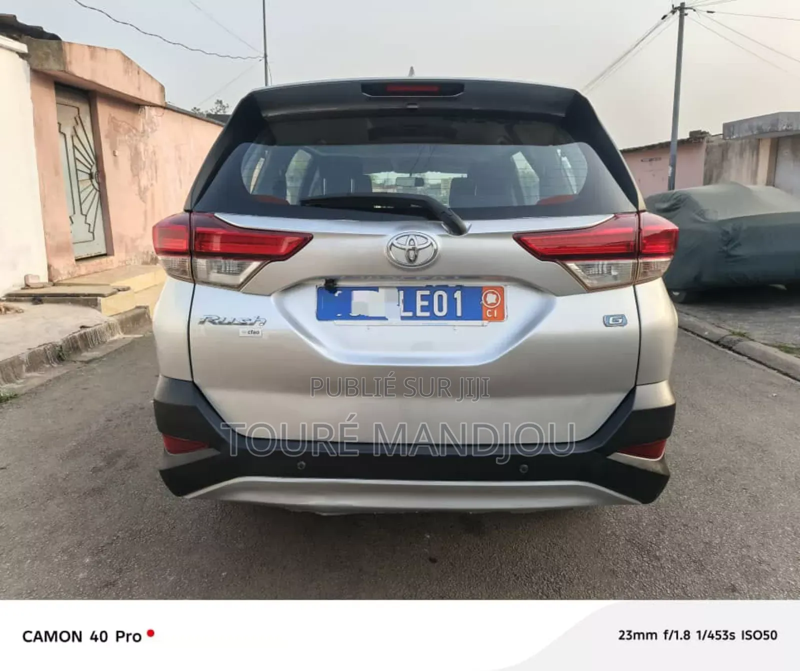 Toyota Rush 2022 Gris