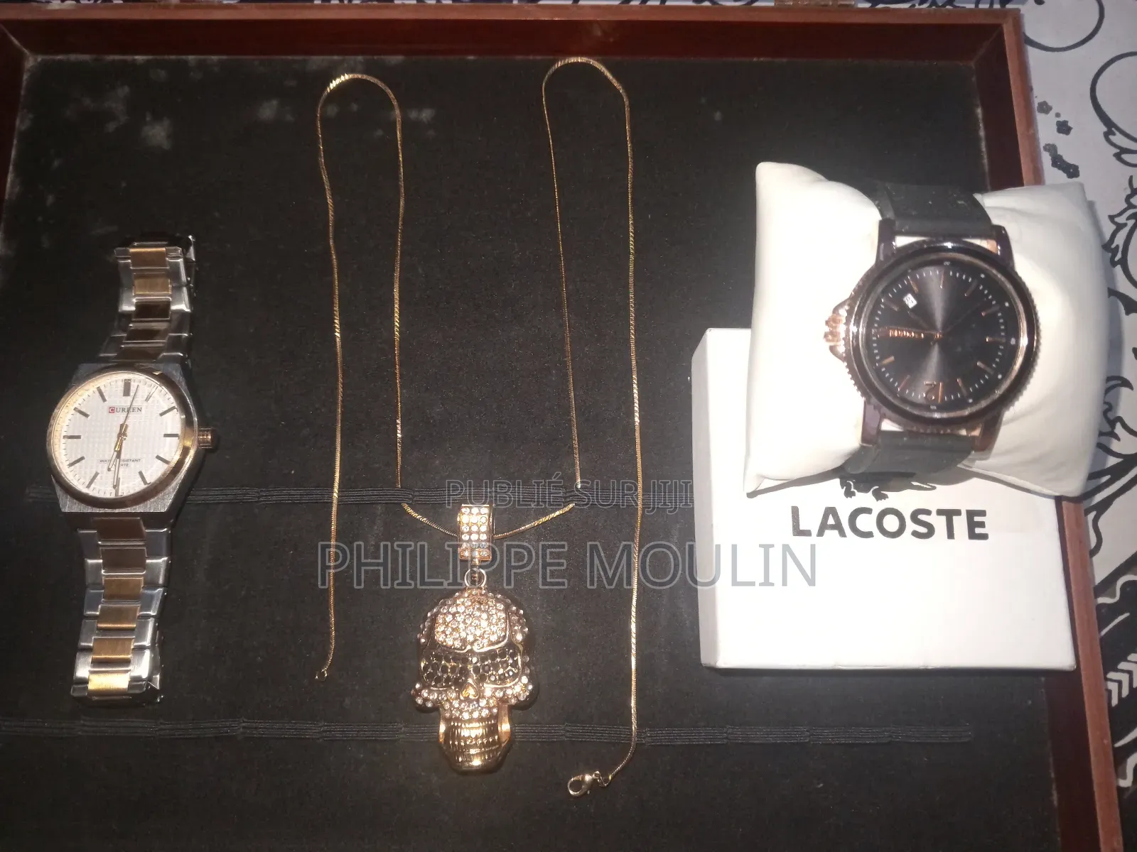 Vente De Bijoux Montre Lacoste Et Chaine