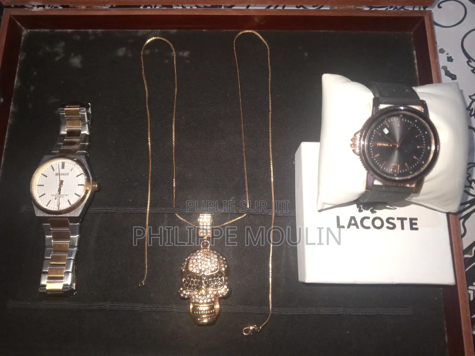 Vente De Bijoux Montre Lacoste Et Chaine