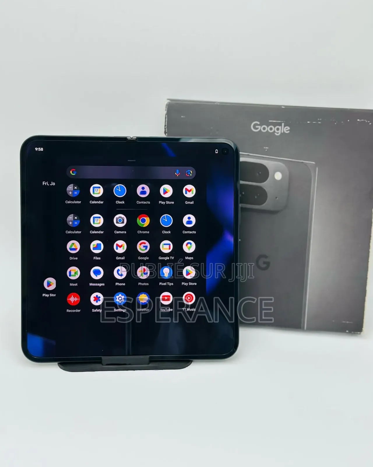 Nouveau Google Pixel 9 Pro Fold 256 GB Noir