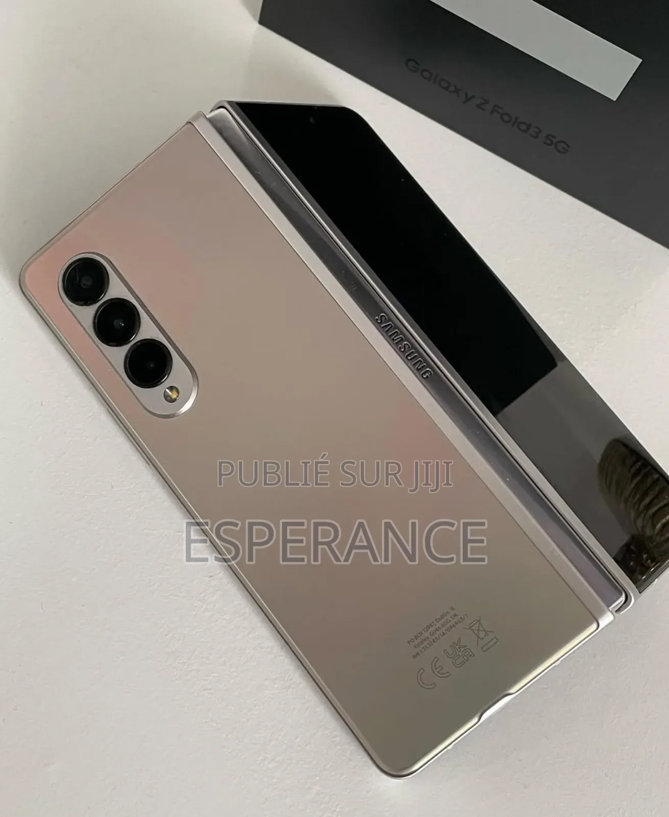 Nouveau Samsung Galaxy Z Fold 3 256 GB Noir