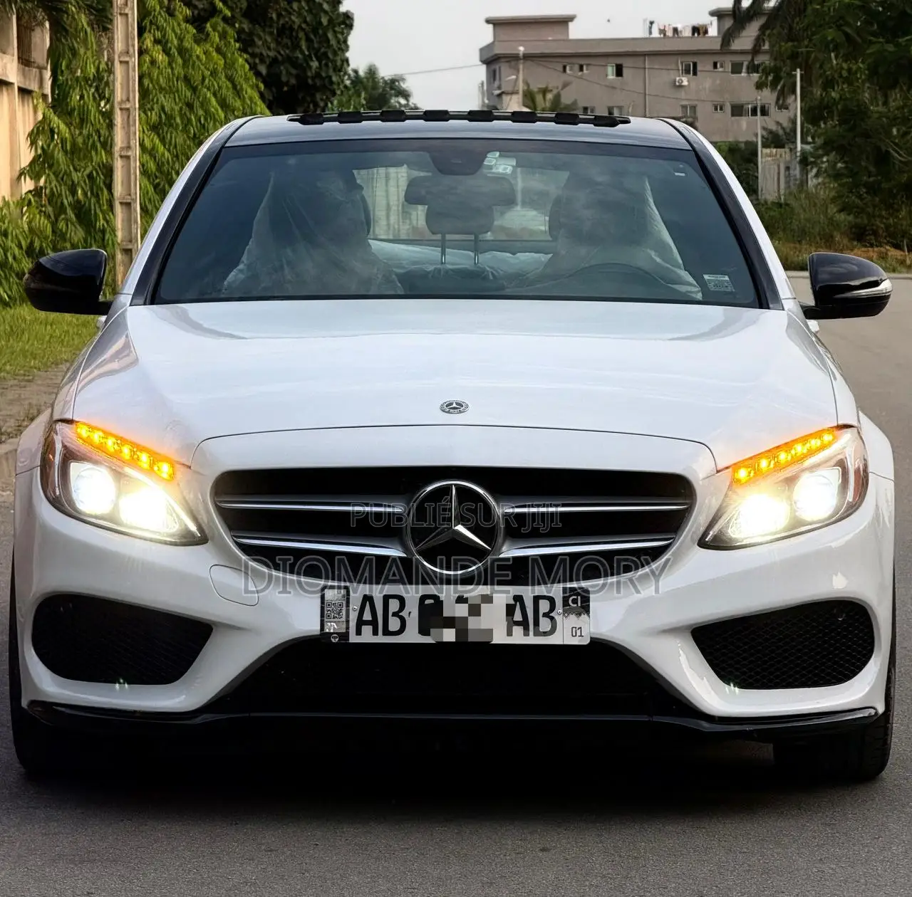 Mercedes-Benz C300 Base C300 AWD 4MATIC Sedan 2018 Blanc