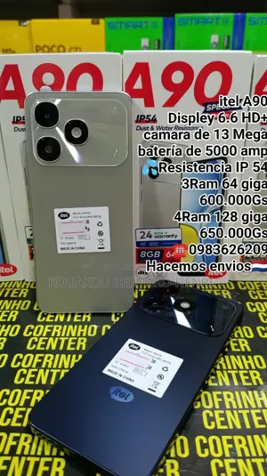 Nouveau Itel A90 128 GB Doré