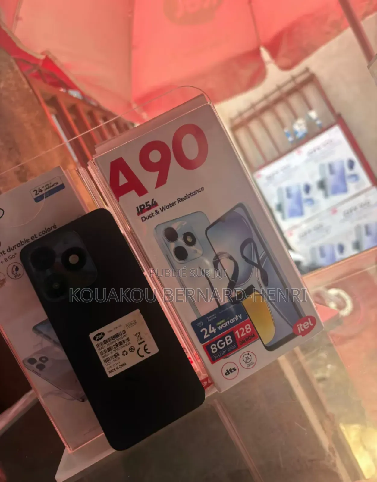 Nouveau Itel A90 128 GB Doré