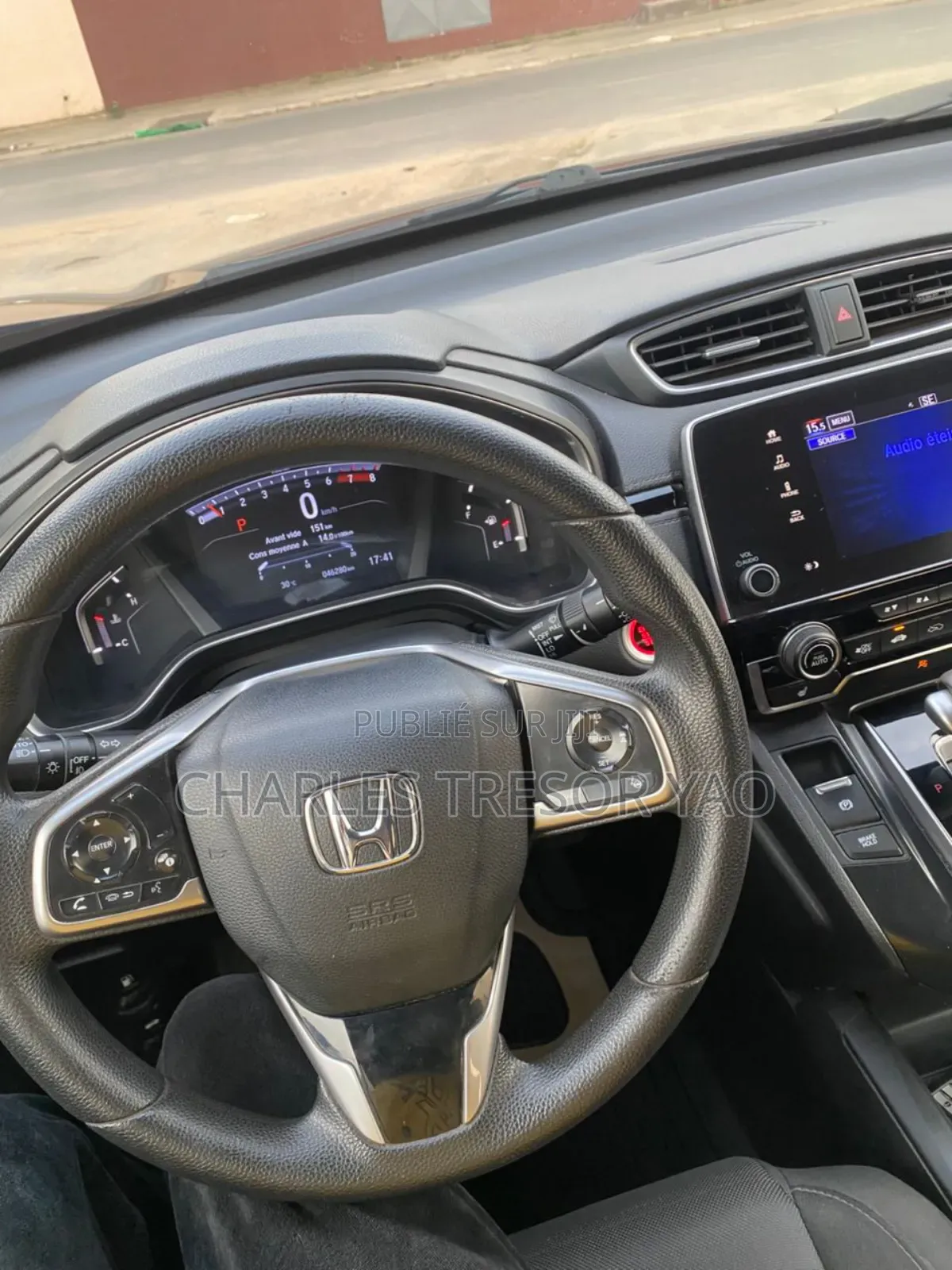 Honda CR-V EX AWD 2020 Noir