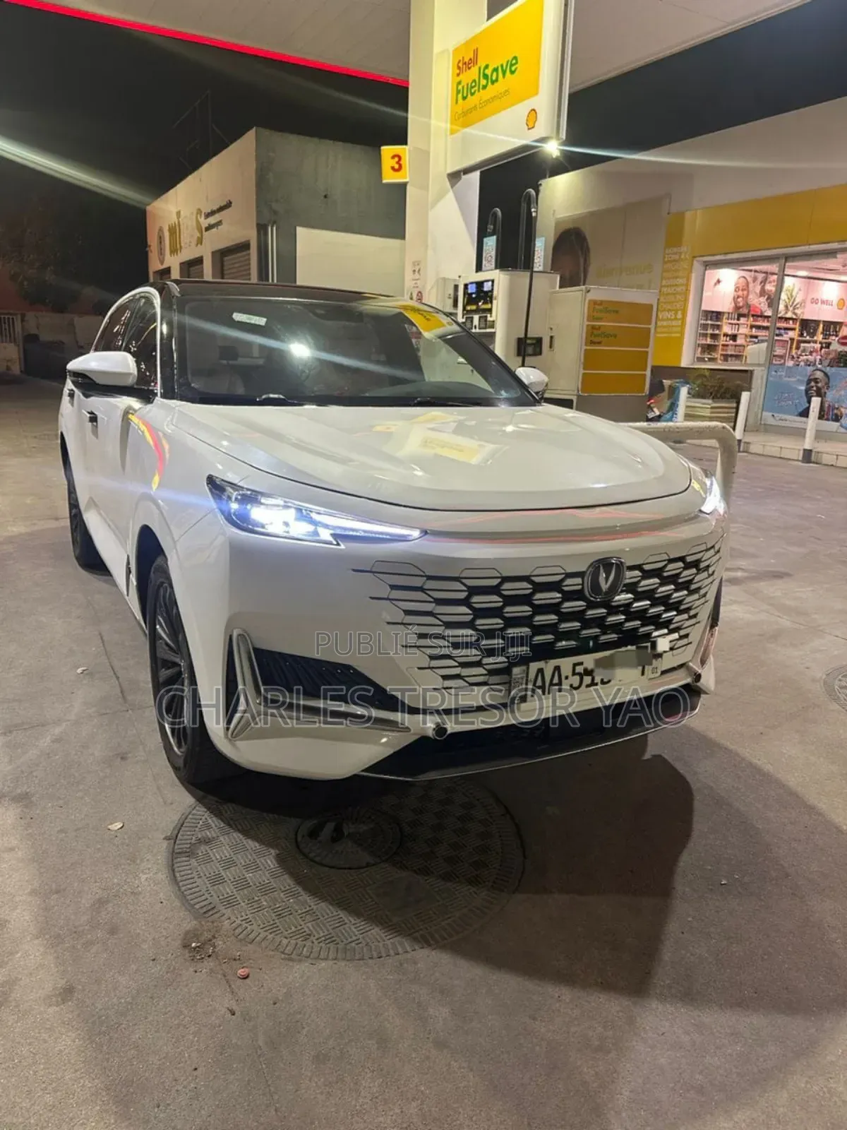 Changan UNI-K 2022 Blanc