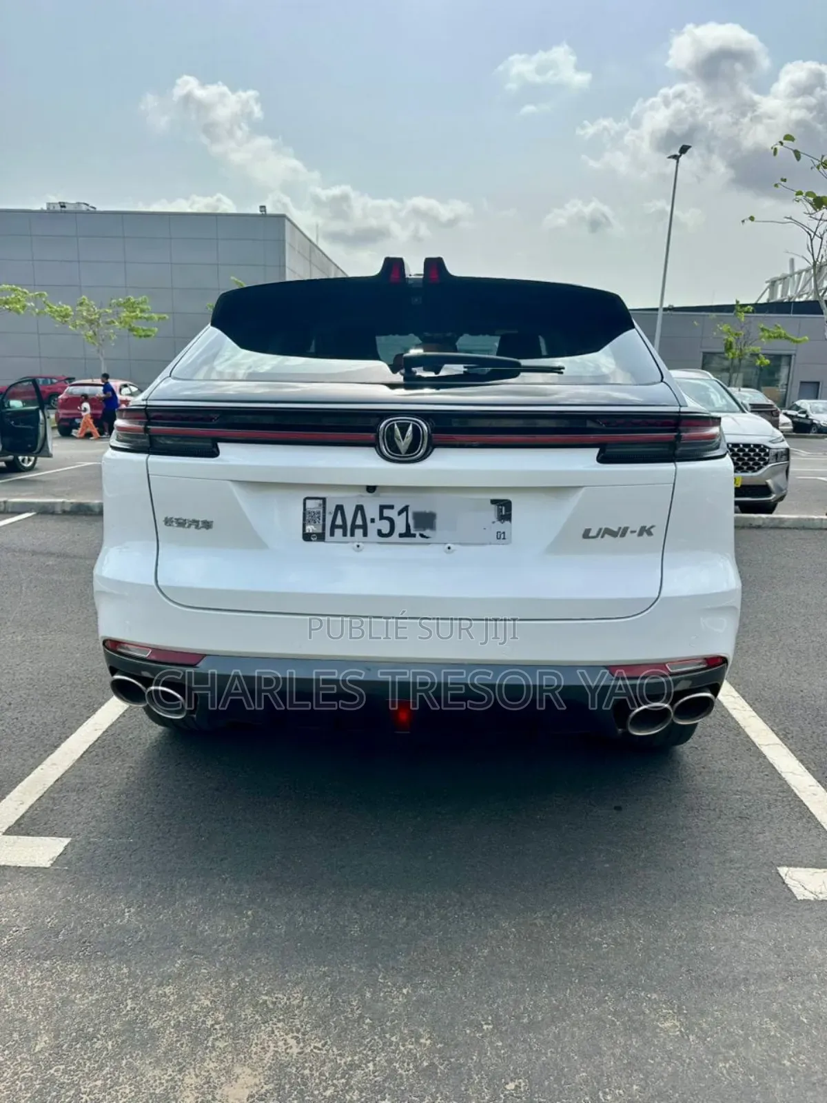 Changan UNI-K 2022 Blanc