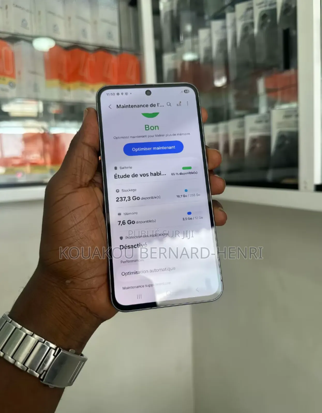 Nouveau Samsung Galaxy A56 256 GB Blanc