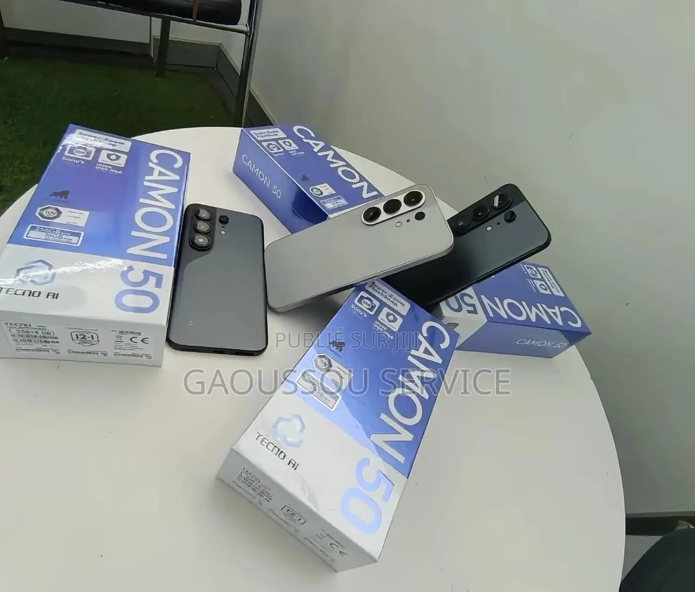 Nouveau Tecno Camon 50 256 GB Bleu