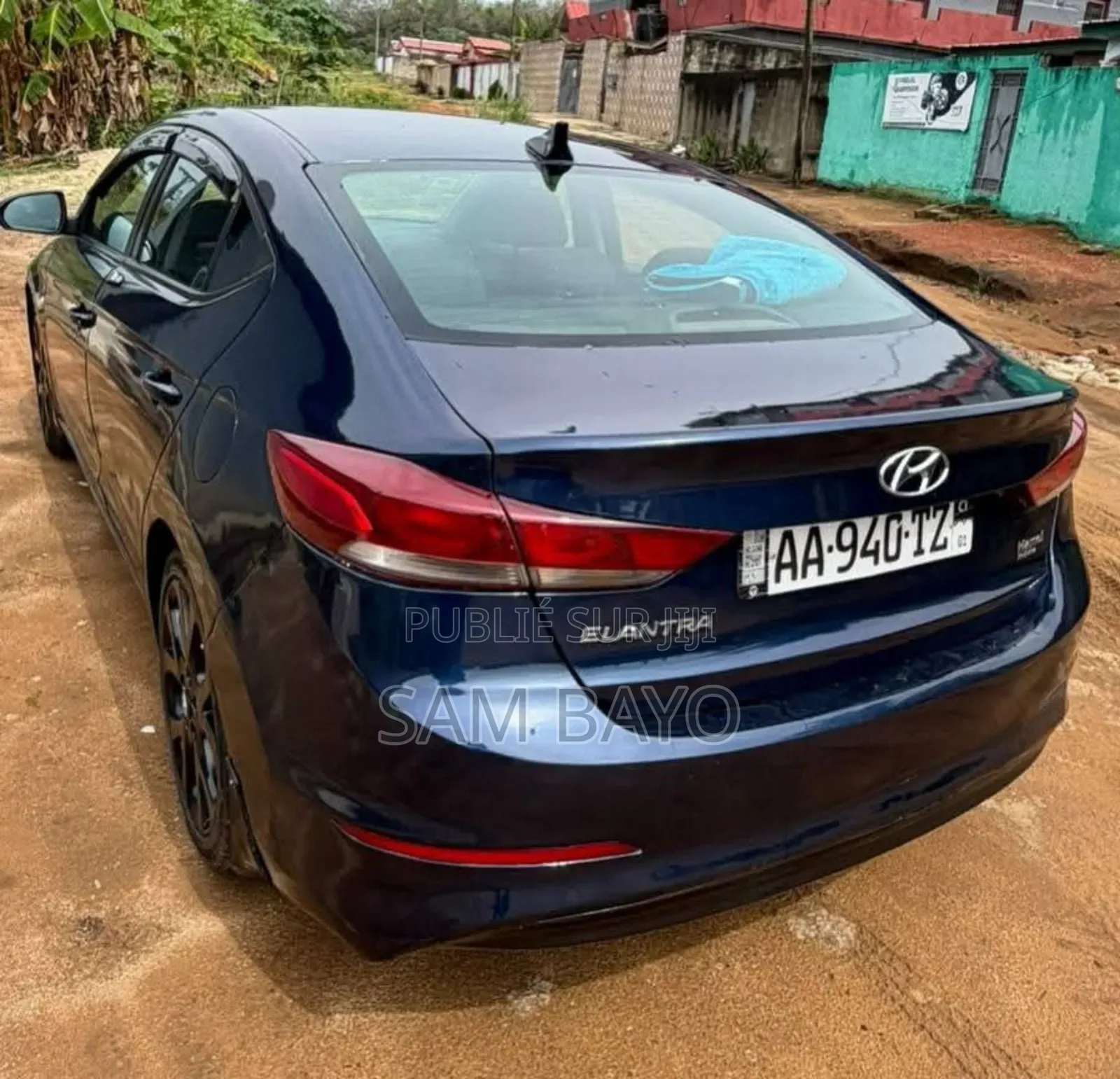 Hyundai Elantra 2017 Bleu