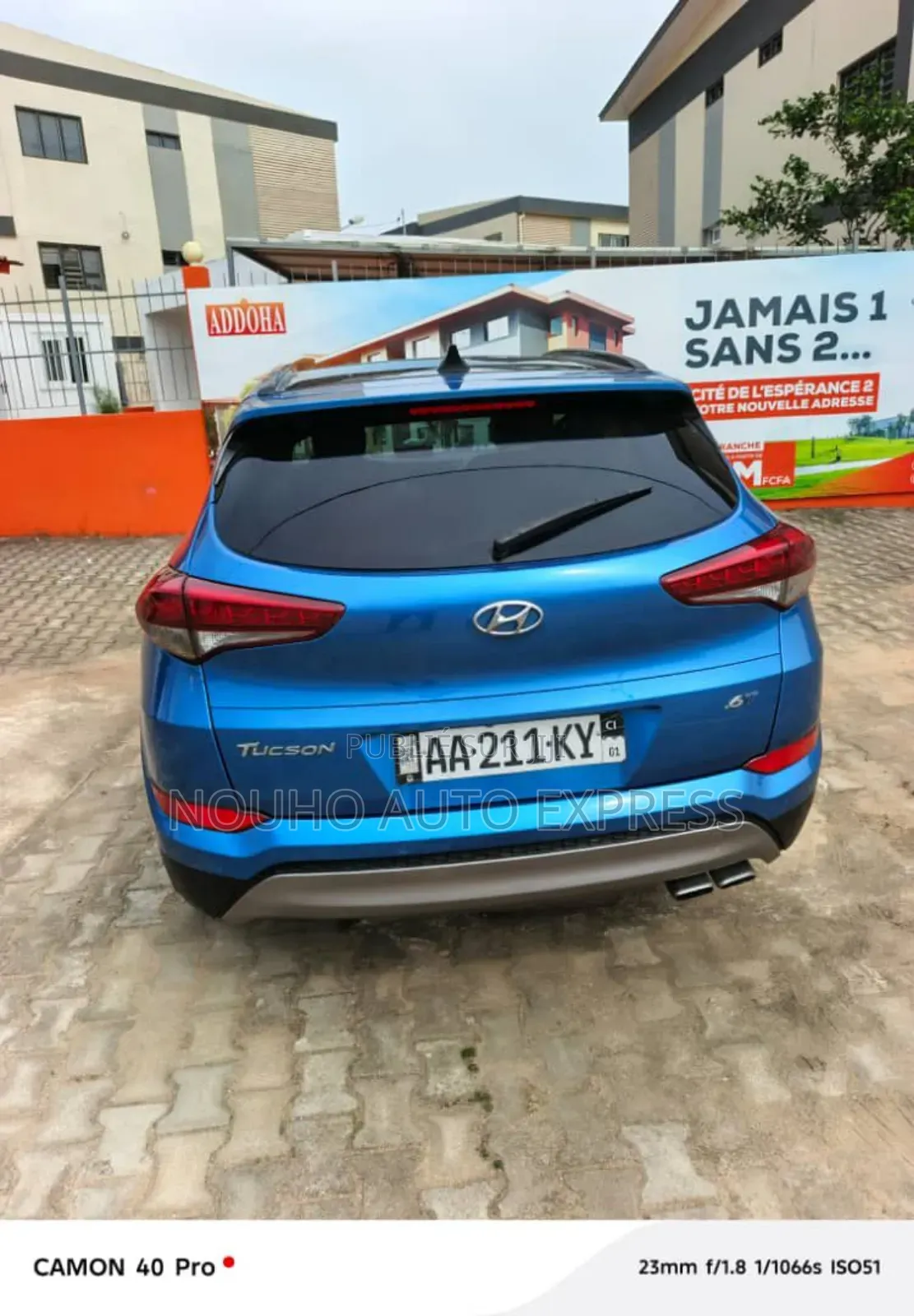 Hyundai Tucson 2017 Bleu