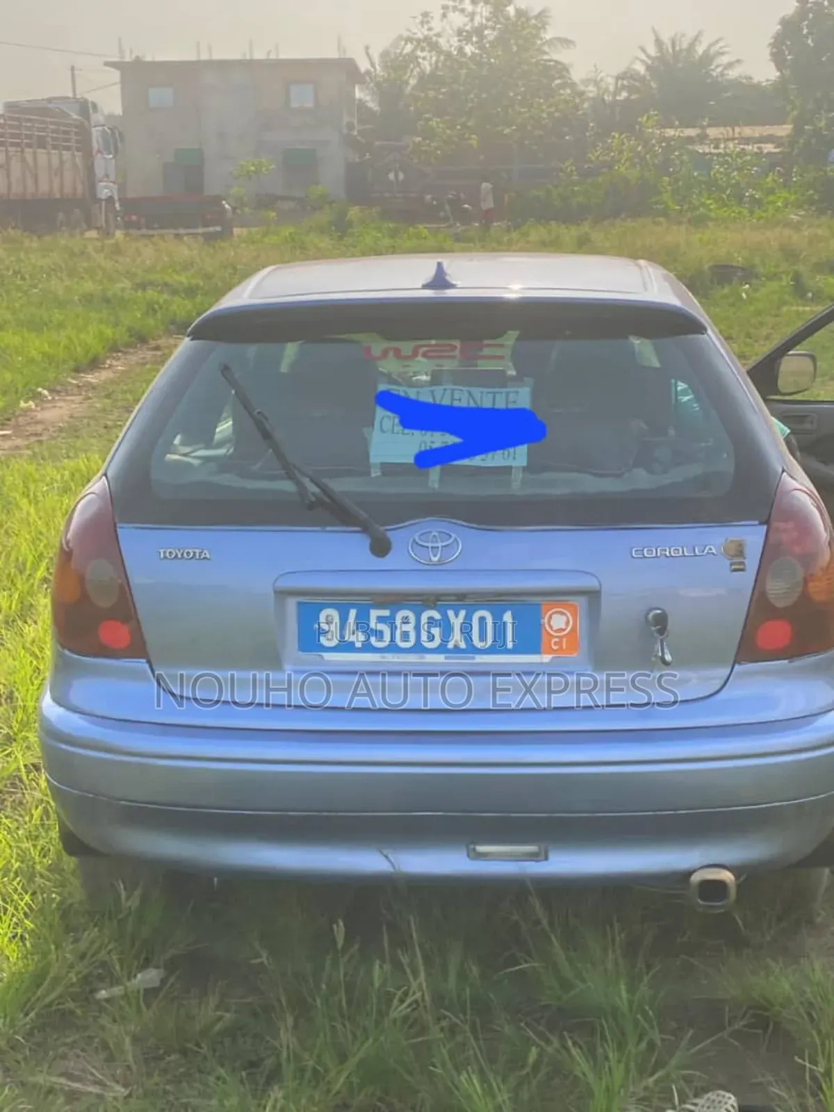 Toyota Corolla 2002 Bleu