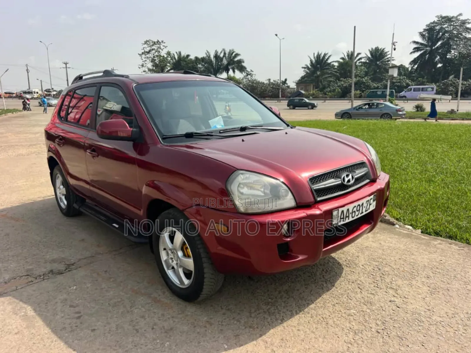 Hyundai Tucson 2007 Rouge