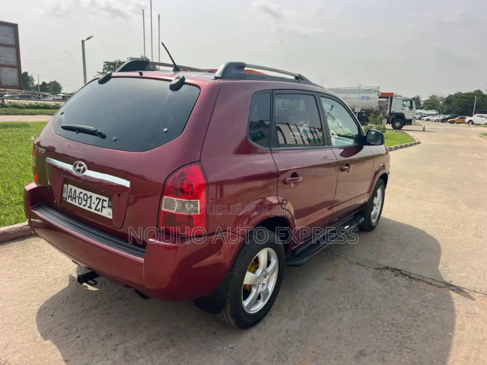 Hyundai Tucson 2007 Rouge