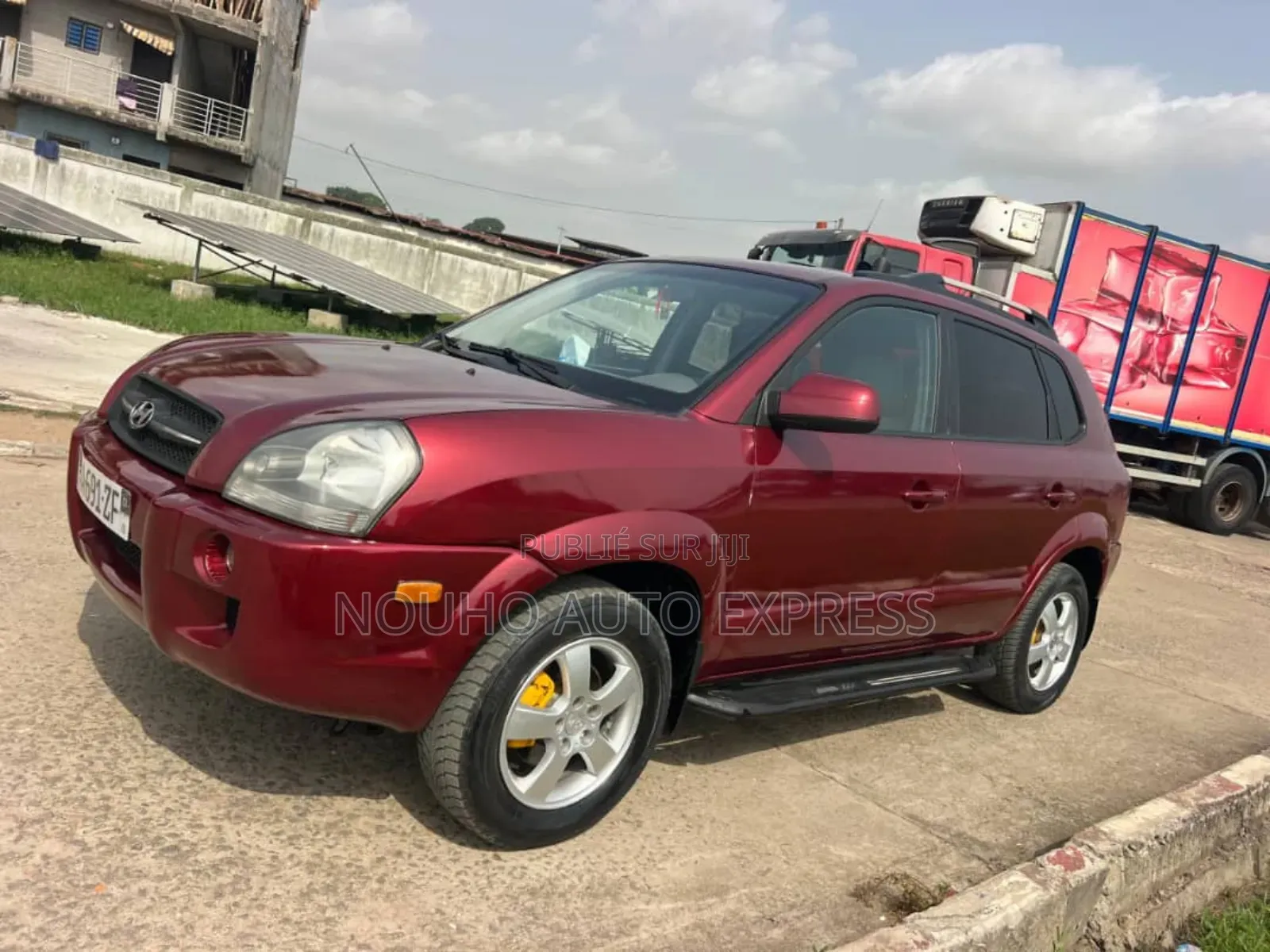 Hyundai Tucson 2007 Rouge