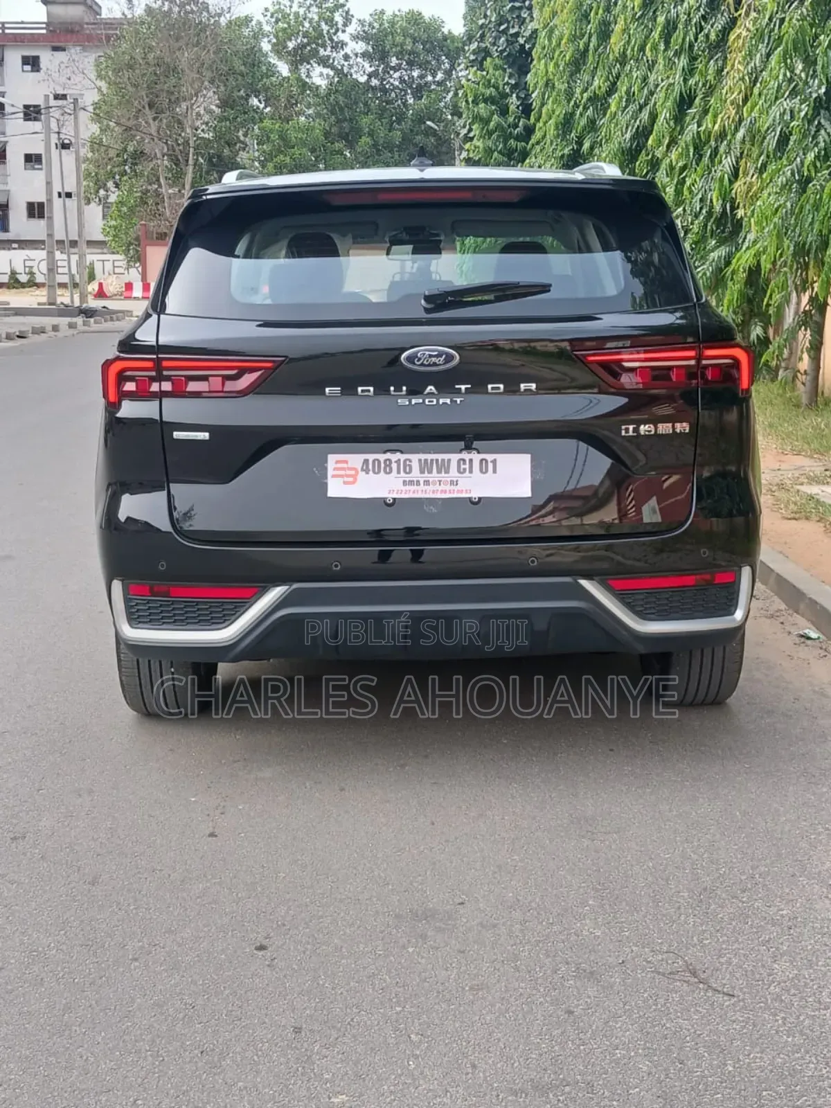 Nouveau Ford Territory 2025 Noir