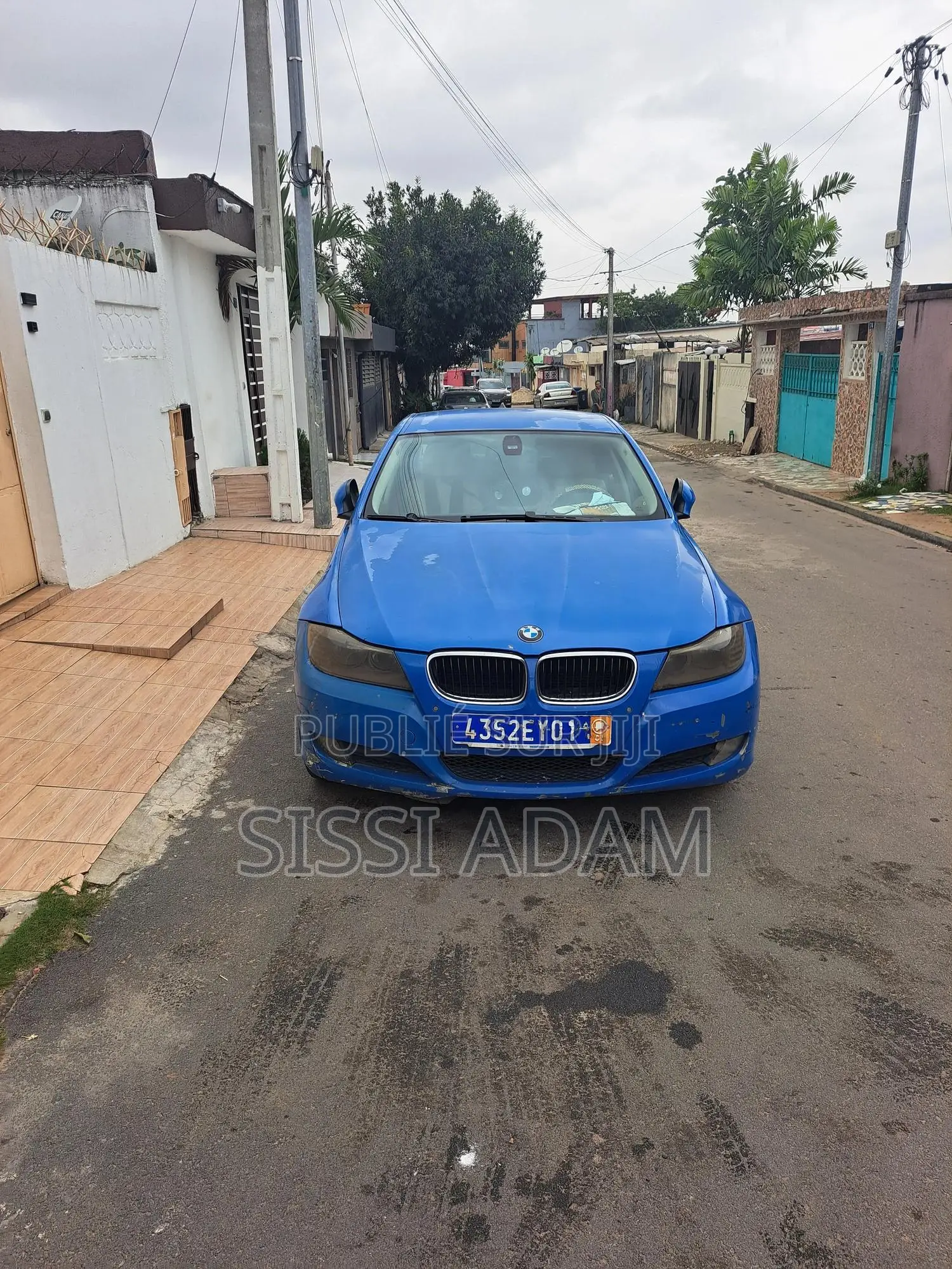 BMW 318i 2009 Bleu