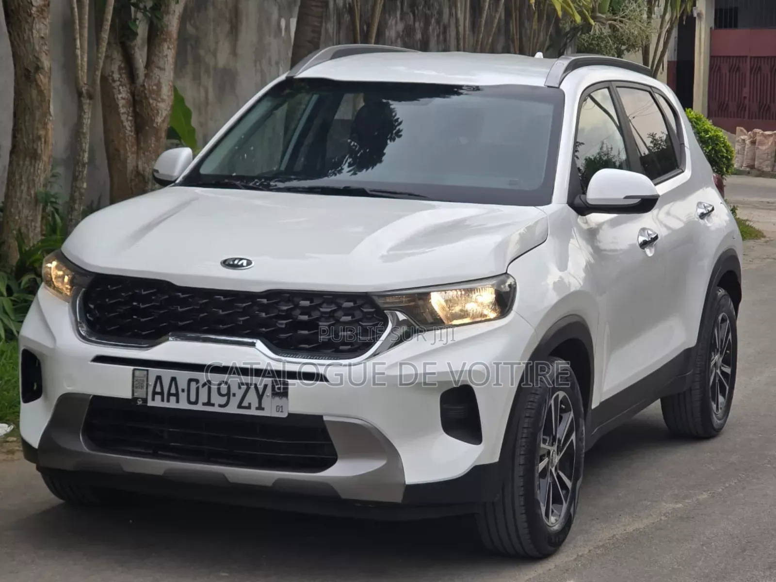 Kia Sonet 2021 Blanc