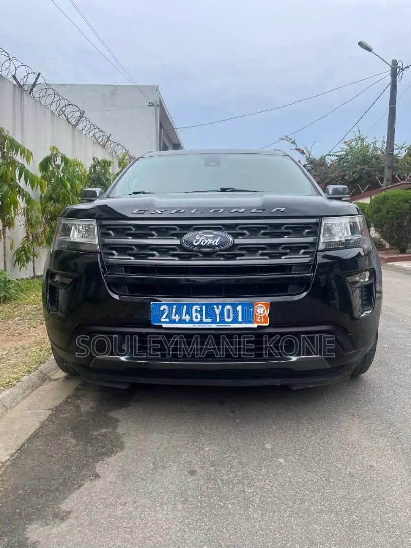 Ford Explorer 2018 Noir