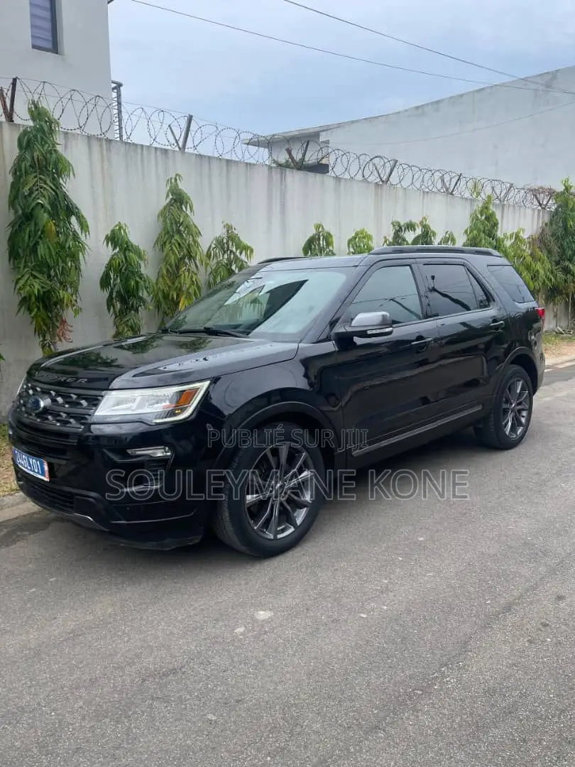 Ford Explorer 2018 Noir
