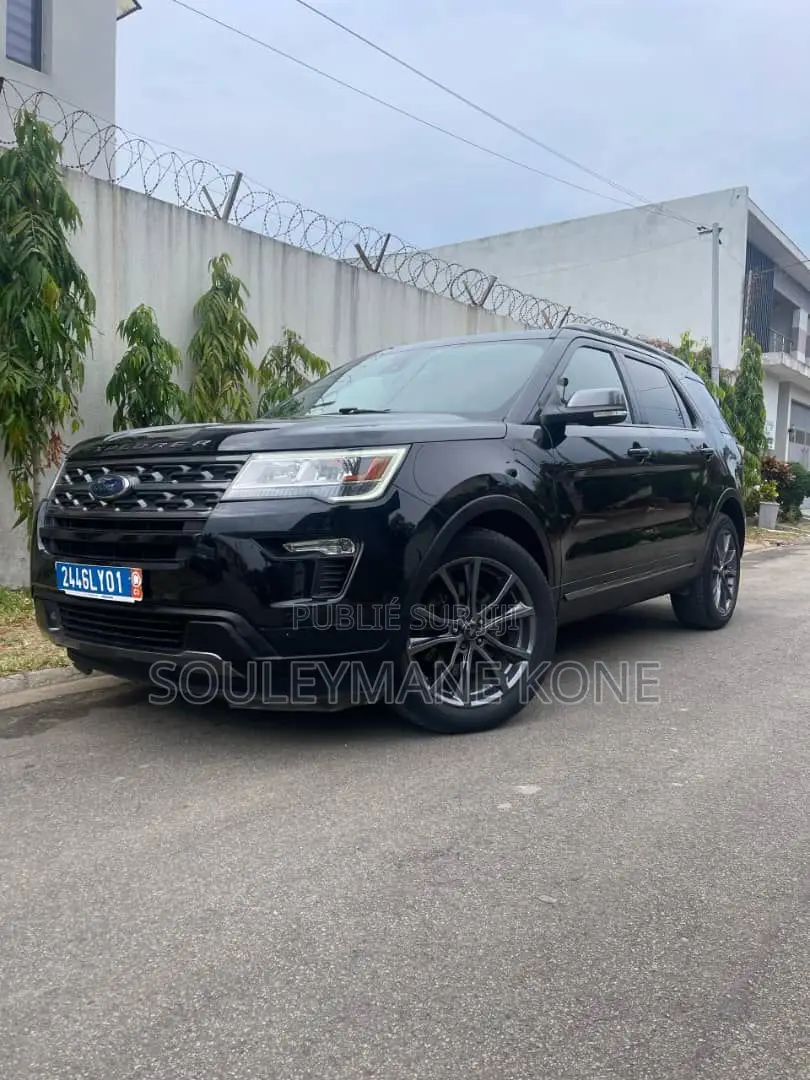 Ford Explorer 2018 Noir