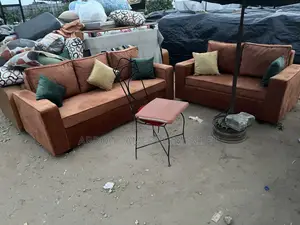 Salons en Angle Tissu Américain