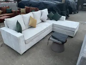 Salons en Angle Tissu Américain