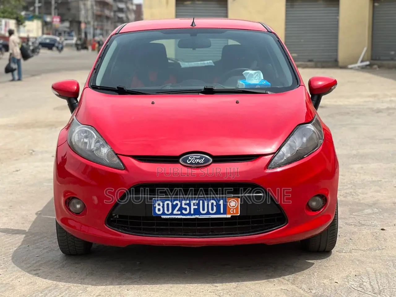 Ford Fiesta 2012 Rouge