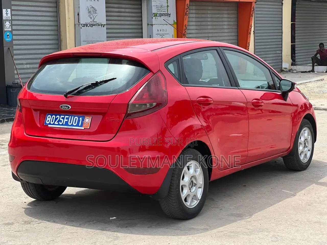 Ford Fiesta 2012 Rouge