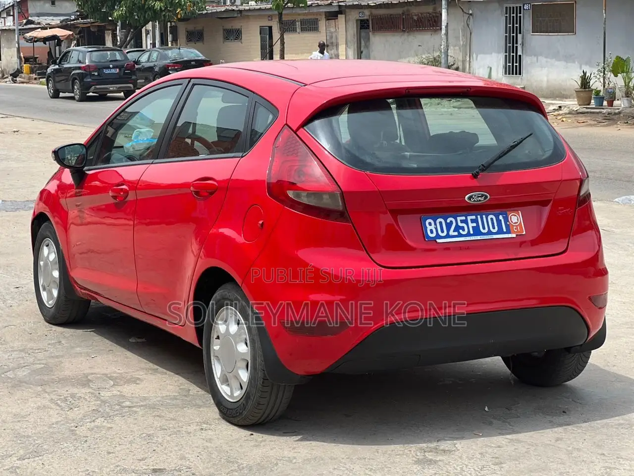Ford Fiesta 2012 Rouge