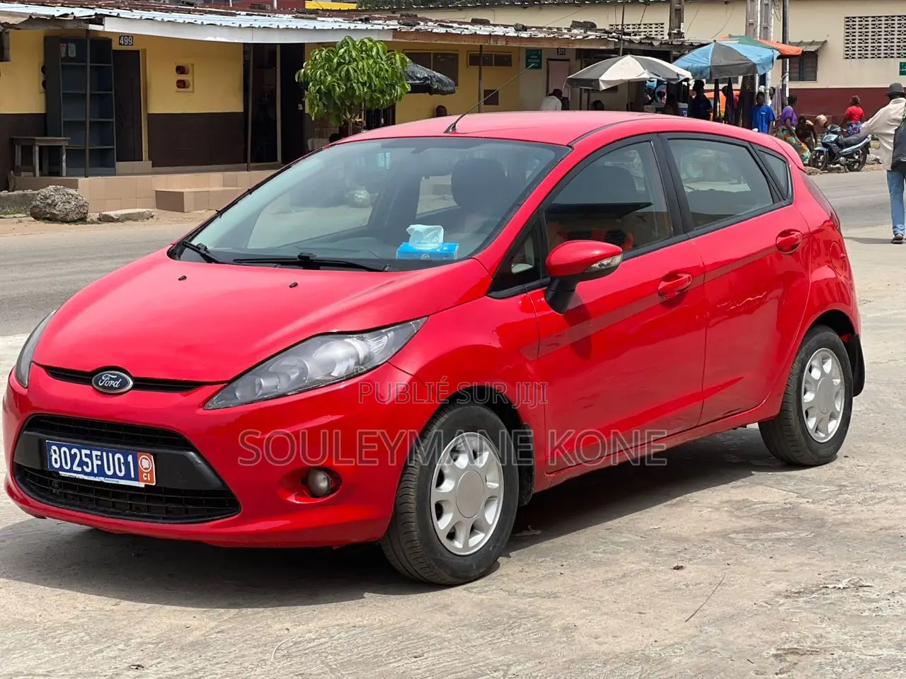 Ford Fiesta 2012 Rouge