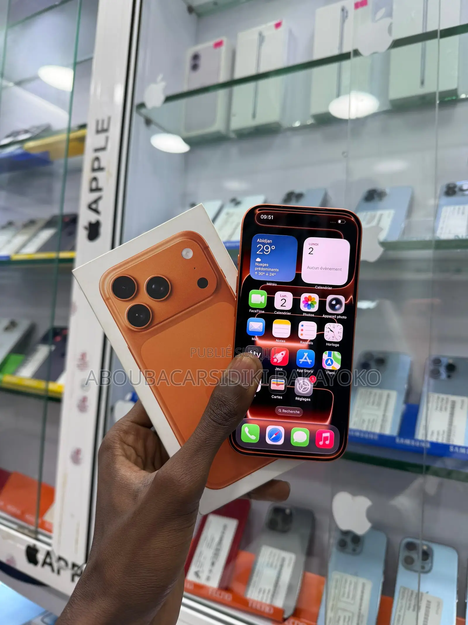 Nouveau Apple iPhone 17 Pro 256 GB Orange