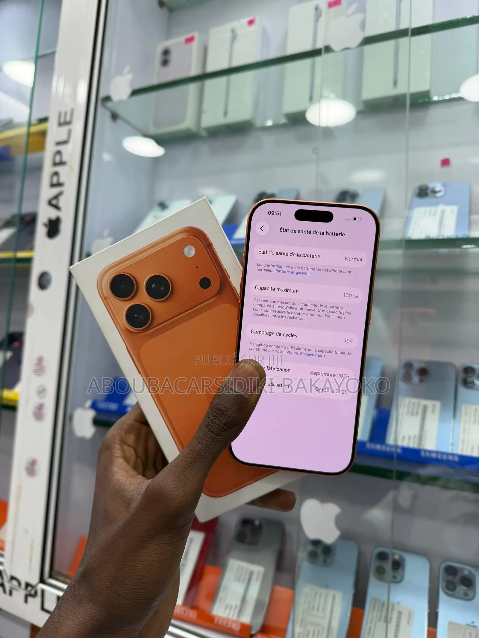 Nouveau Apple iPhone 17 Pro 256 GB Orange