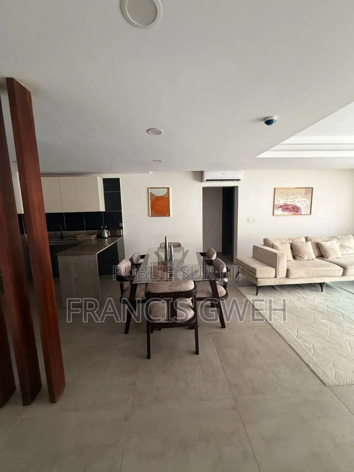 2chbre Appartement dans Francis Gweh, Cocody à Louer