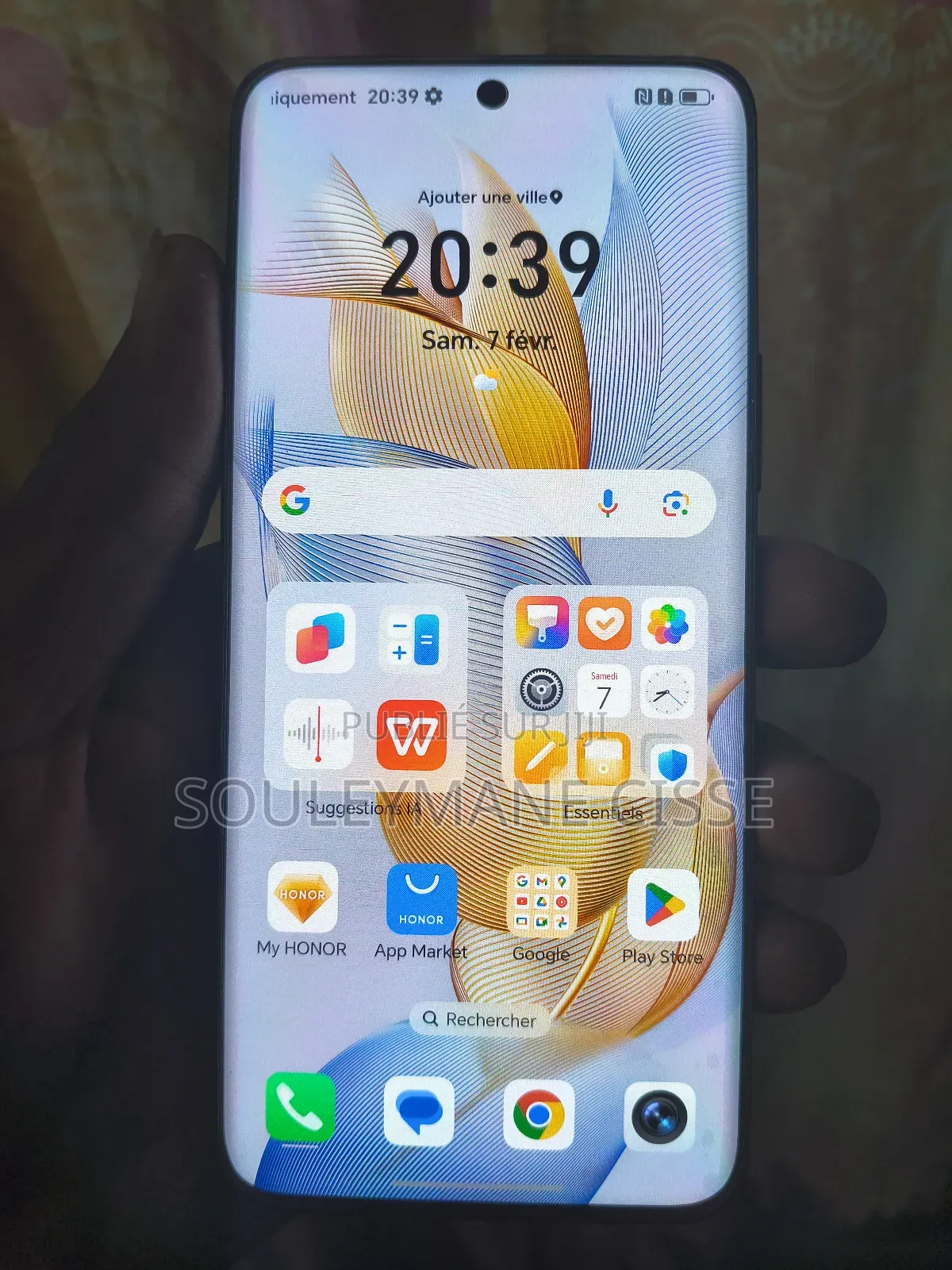 Nouveau Honor 90 5G 512 GB Gris