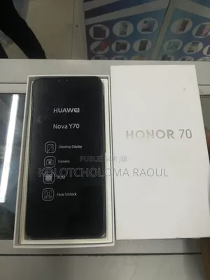 Nouveau Huawei Nova Y70 128 GB Noir