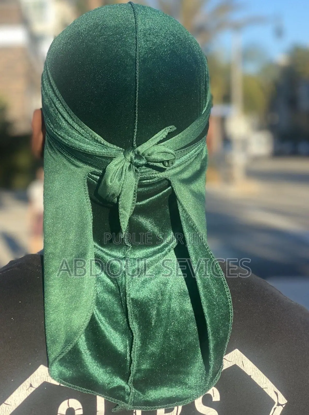 Durag Velours Vert