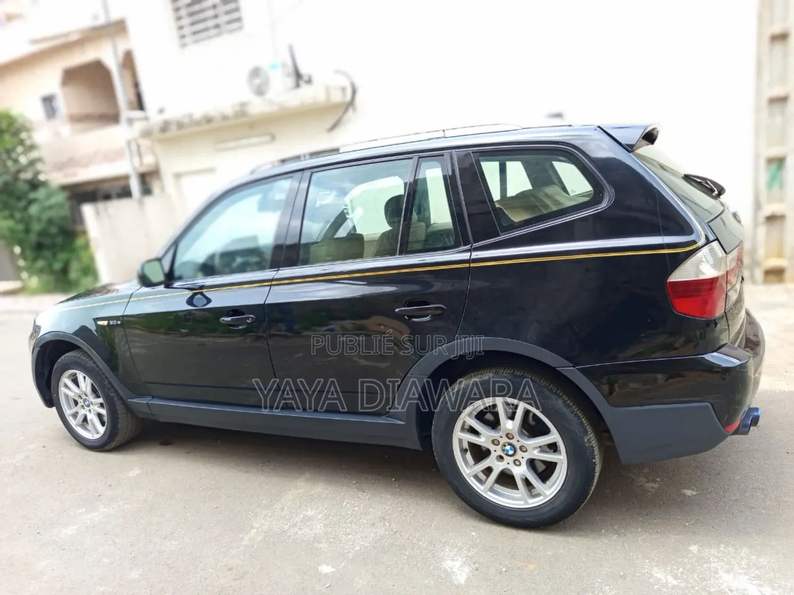 BMW X3 2008 Noir