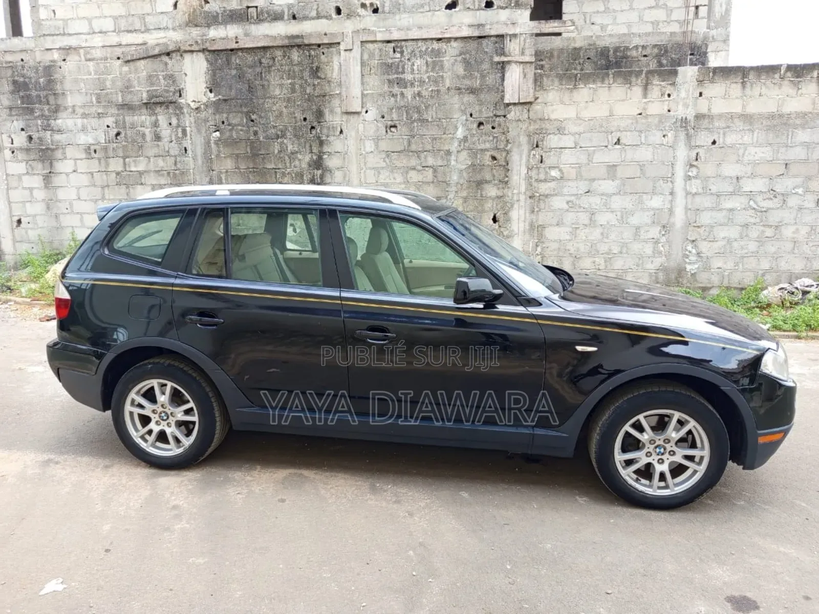 BMW X3 2008 Noir