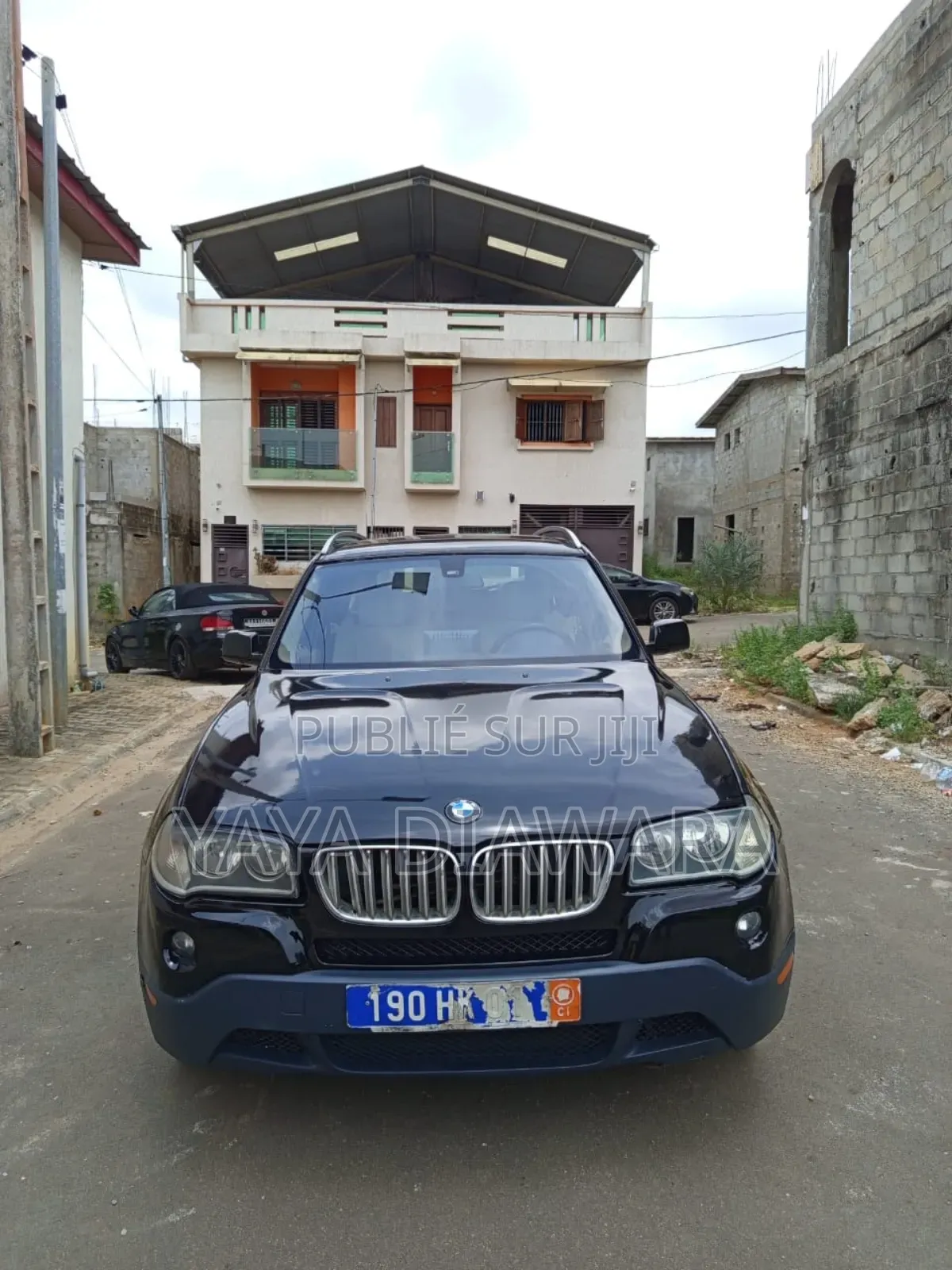 BMW X3 2008 Noir