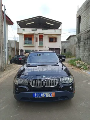 BMW X3 2008 Noir