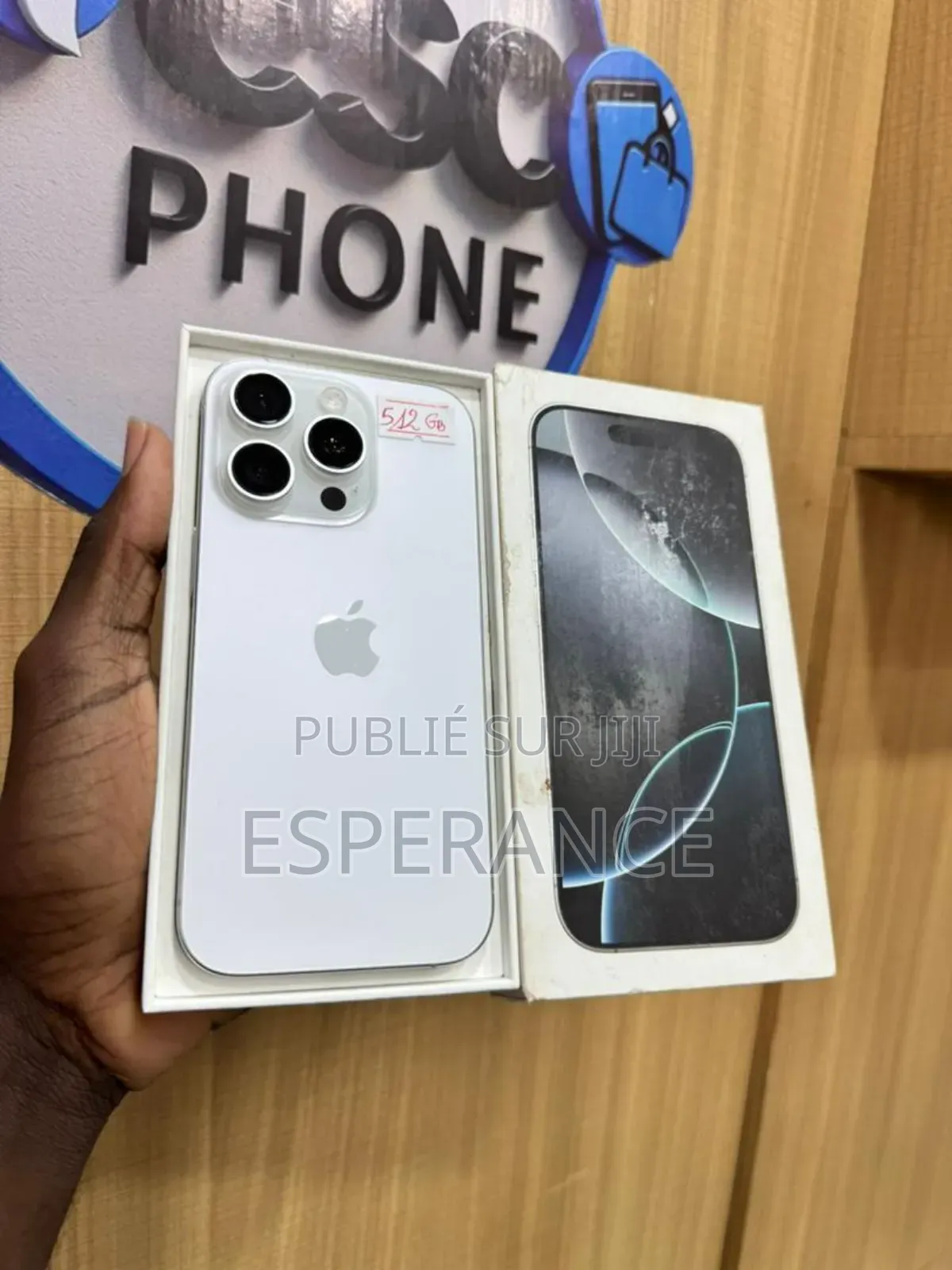 Apple iPhone 16 Pro 512 GB Blanc