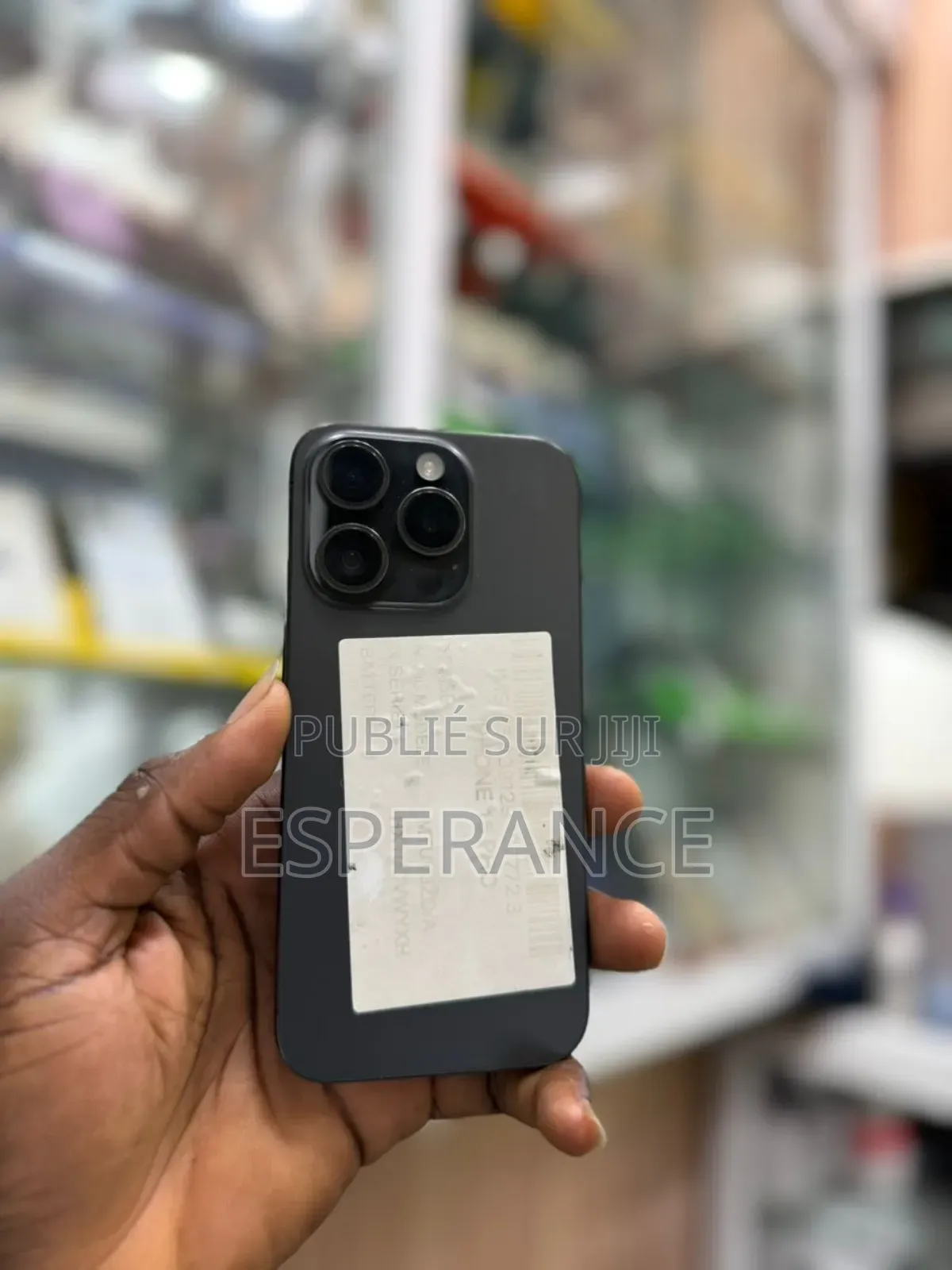 Apple iPhone 15 Pro 128 GB Noir