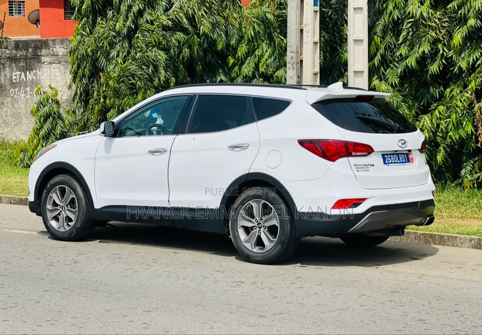 Hyundai Santa Fe SE AWD 2017 Blanc