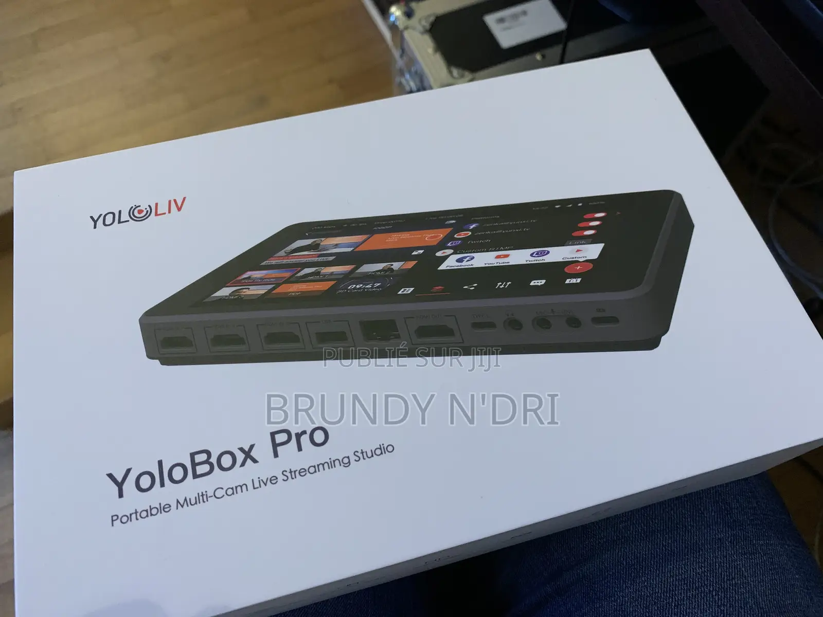 Yolobox Pro De Production Vidéo Tout-en-Un Portablestudi