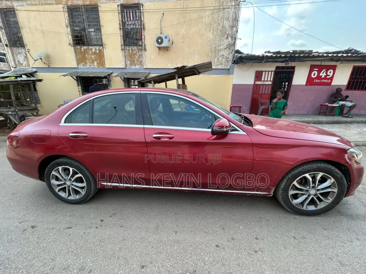 Mercedes-Benz C300 2018 Rouge