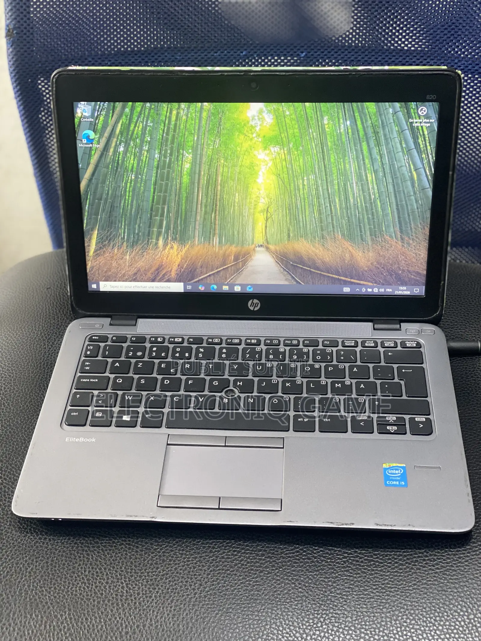 Ordinateur portable HP EliteBook 820 4GB Intel Core i5 HDD 500GB