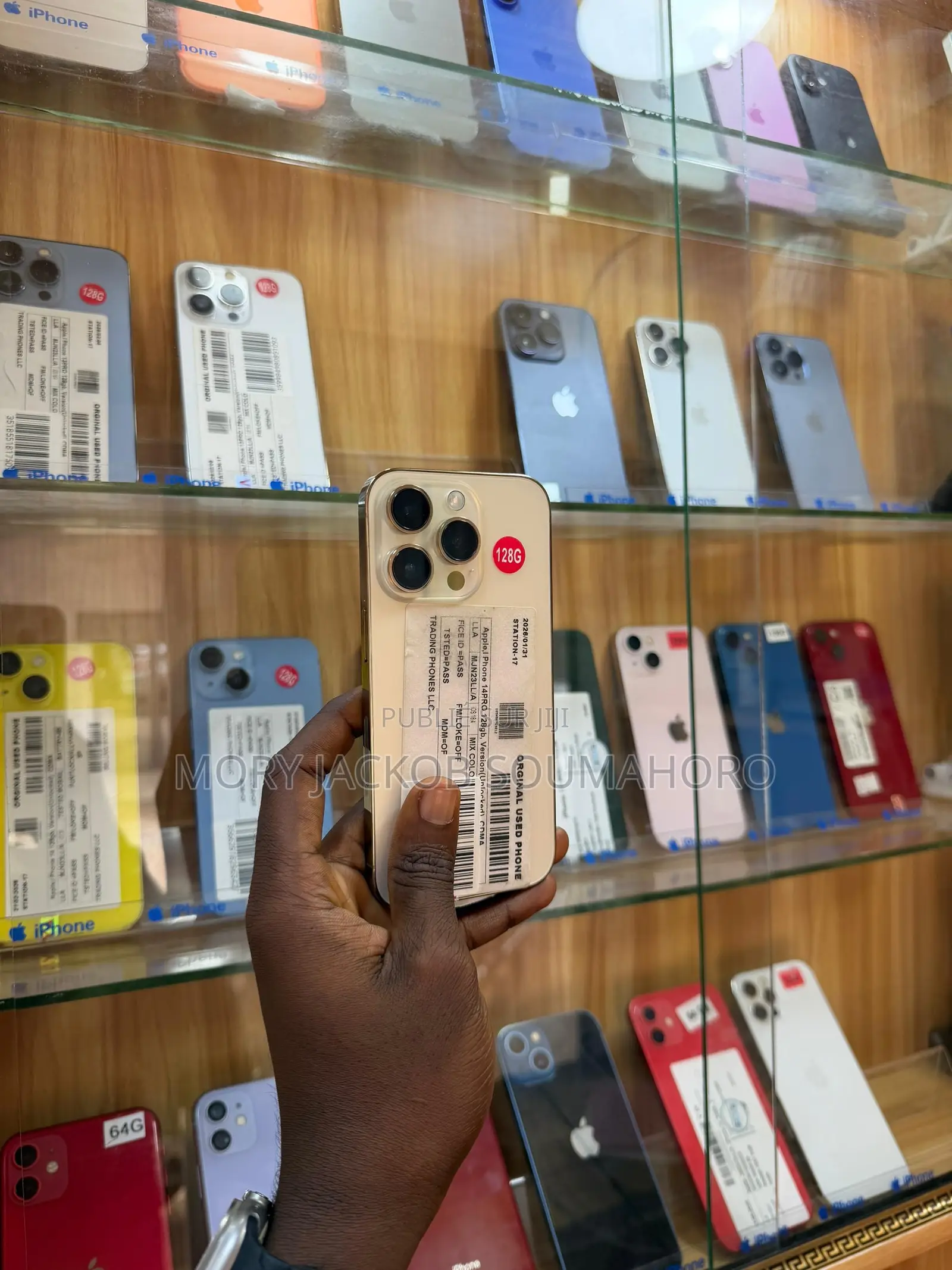 Nouveau Apple iPhone 14 Pro 128 GB Doré