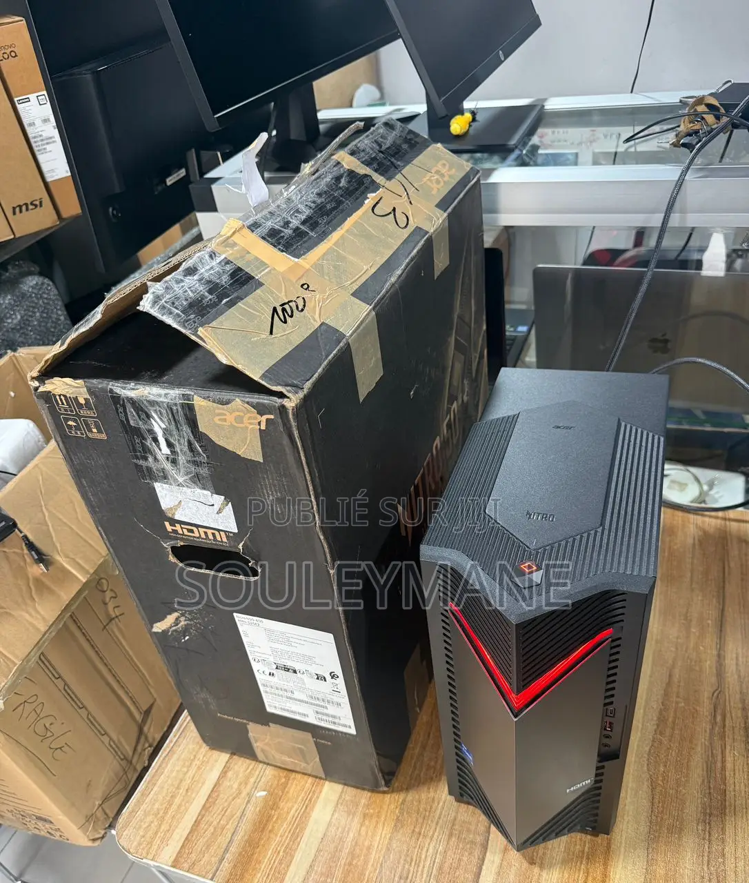 Nouveau Ordinateur de bureau Acer NITRO 50 16GB Intel Core i5 SSD 512GB